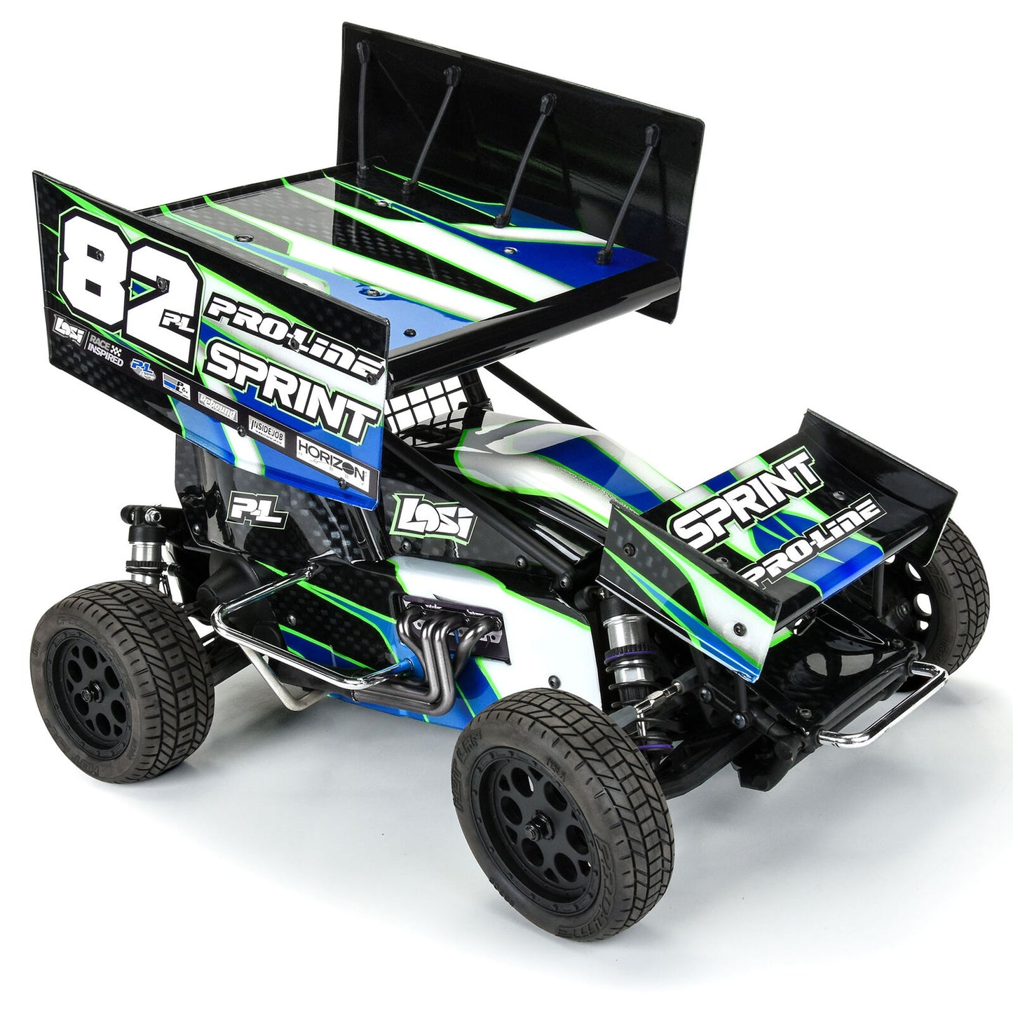 Pro-Line 1/10 Light Weight Clear Wing Set: Losi 22S Sprint Car