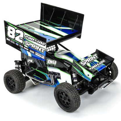 Pro-Line 1/10 Light Weight Clear Wing Set: Losi 22S Sprint Car