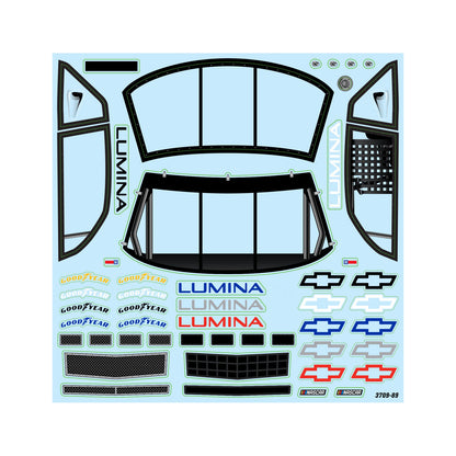 *Pre-ORDER* Pro-Line 1/12 Pre-Cut 1990 Chevy Lumina Clear Body: Losi NASCAR