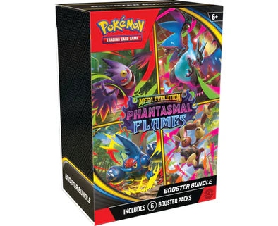 ***Pre-Order Pokemon Mega Evolution - Phantasmal Flames Booster Bundle *CONTACT STORE TO PRE-ORDER*