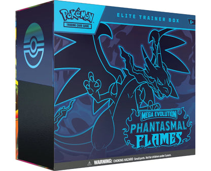 ***Pre-Order Pokemon Mega Evolution - Phantasmal Flames Elite Trainer Box *CONTACT STORE TO PRE-ORDER*