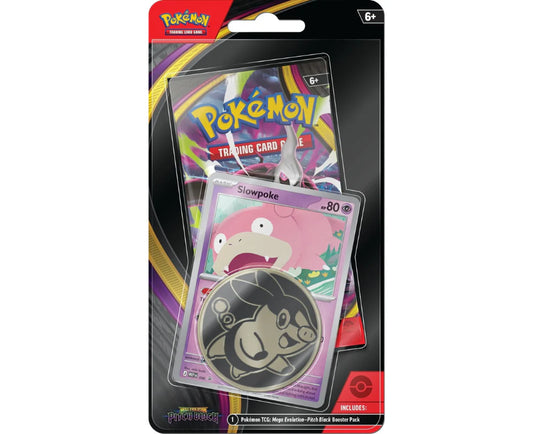 Pokemon - Mega Evolution - Pitch Black - Checklane Blister - Slowpoke