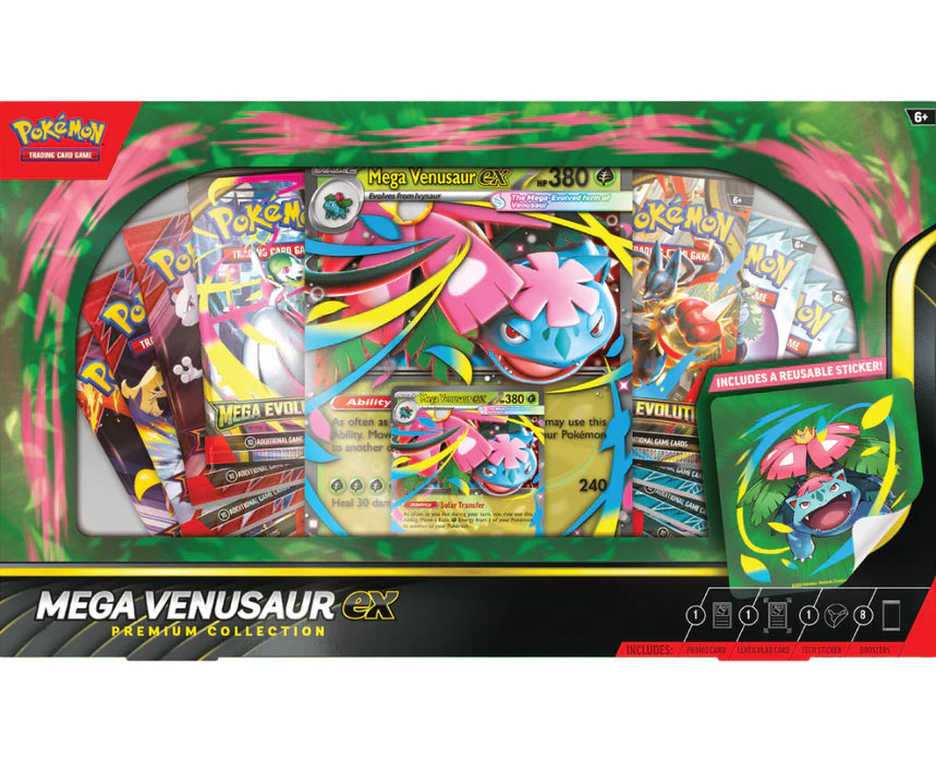 Pokémon TCG: Mega Venusaur ex Premium Collection Box