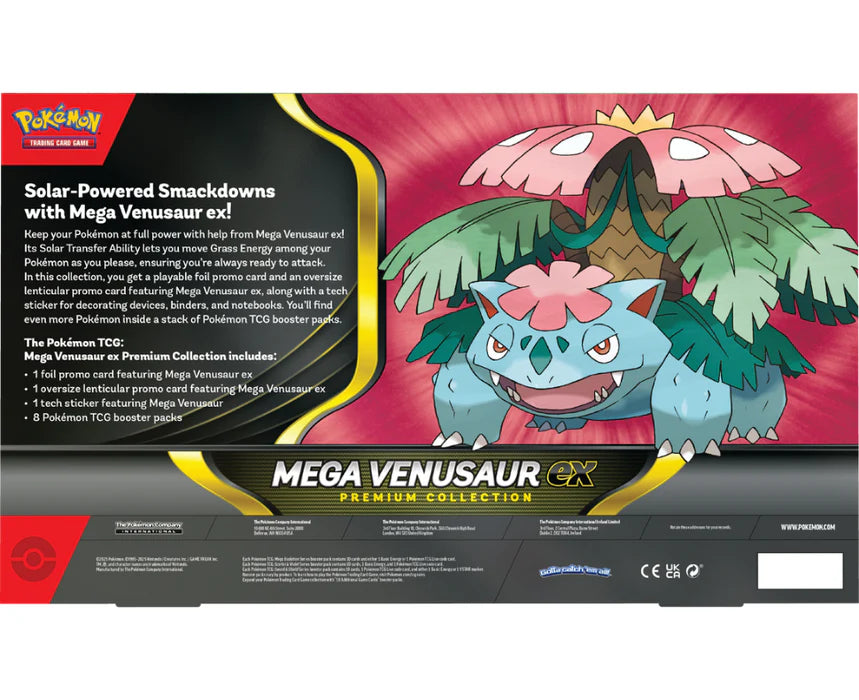 Pokémon TCG: Mega Venusaur ex Premium Collection Box