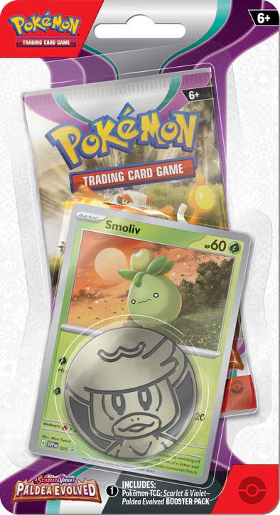 Pokemon Scarlet & Violet - Paldea Evolved - Checklane Blister Pack