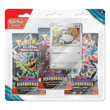 Pokemon Scarlet & Violet - Twilight Masquerade 3-Pack Blister