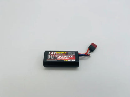 RC Pro 7.4v 1300mah Lipo Battery (Rizz/Radd/Cruncher) New