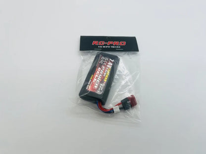 RC Pro 7.4v 1300mah Lipo Battery (Rizz/Radd/Cruncher) New