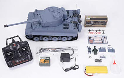 RC PRO Heng Long V7.0 1-16 German Tiger I RC Heavy Tank (BB AND IR) - PRO VERSION