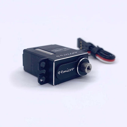 REEFS RC 99 Micro Digital Metal Gear Waterproof Servo, Black