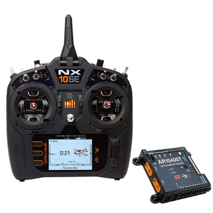 Spektrum - NX10SE 10-Channel DSMX Transmitter with AR10400T PowerSafe Receiver