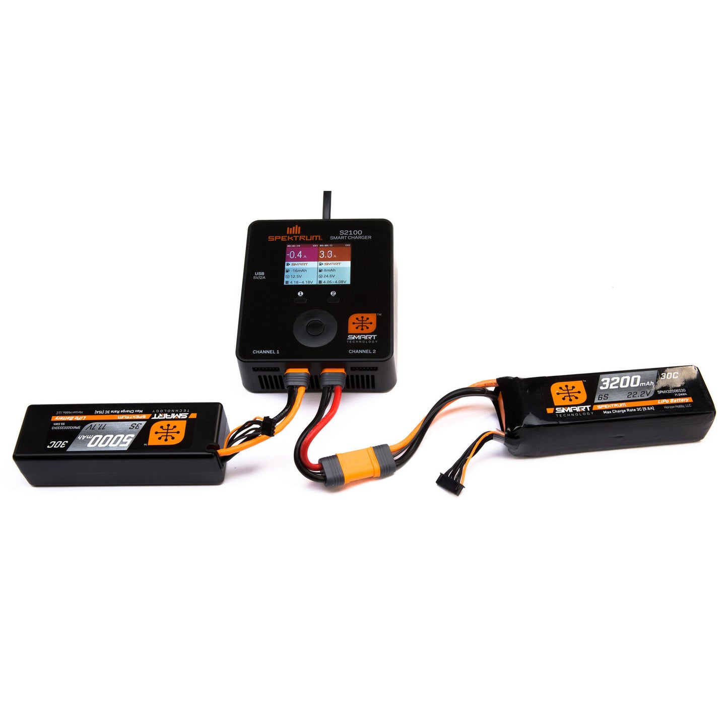 Spektrum 11.1V 2200mAh 3S 30C Smart LiPo Battery: IC3