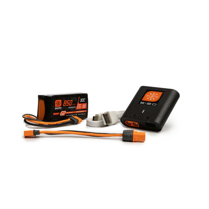 Spektrum - Smart Powerstage Air Bundle: 850/2200/4000mAh 3S G2 LiPo Battery / S120 Charger