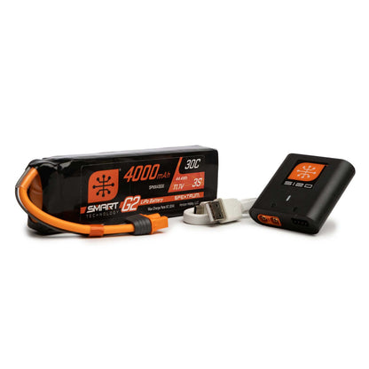 Spektrum - Smart Powerstage Air Bundle: 850/2200/4000mAh 3S G2 LiPo Battery / S120 Charger