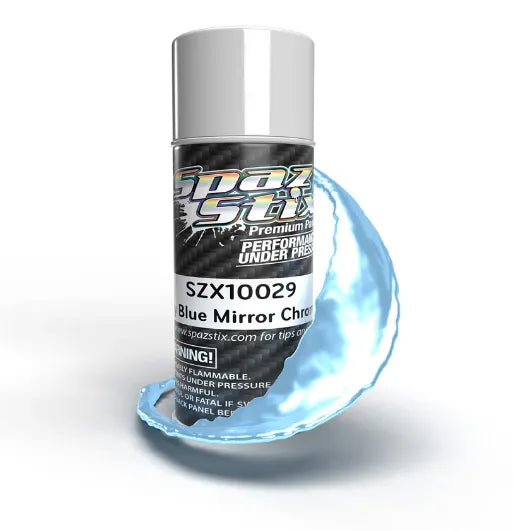 Spaz Stix "Sky Blue Mirror Chrome" Spray Paint (3.5oz)