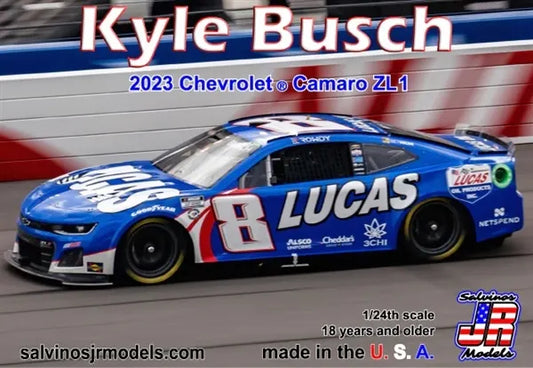Savlinos JR Models 1/24 Kyle Busch 2023 Lucas Oil