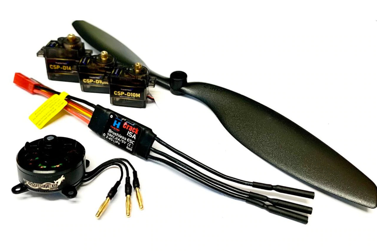 Twisted Hobbys Power Combo 22-23" Cartoon Warbird