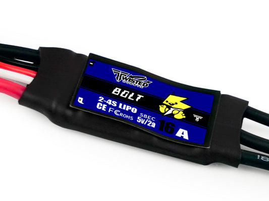 Twister Hobbys 16AMP Bolt ESC - JST
