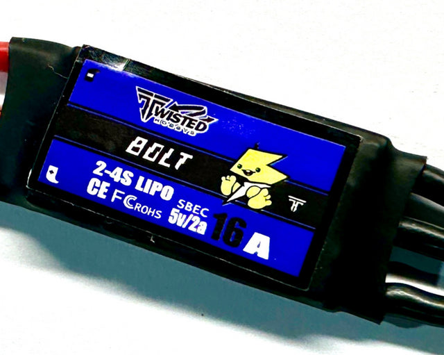 Twister Hobbys 16AMP Bolt ESC - JST