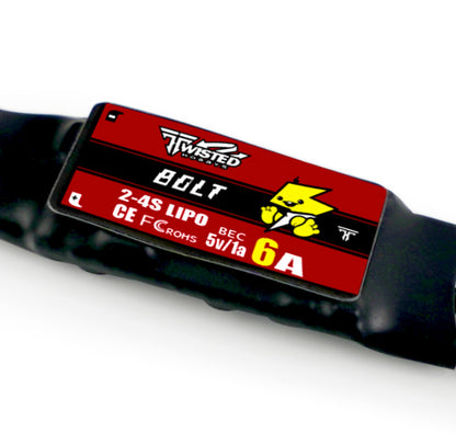 Twisted Hobbys 6AMP Bolt ESC -JST