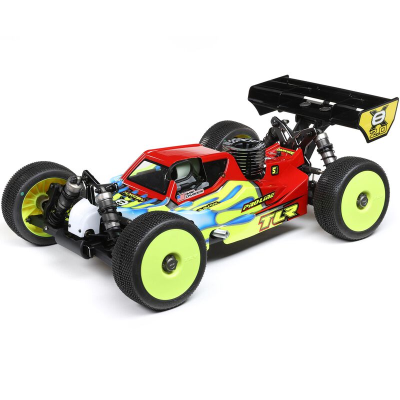 TLR 1/8 8IGHT-X/E 2.0 Combo 4X4 Nitro/Electric Race Buggy Kit