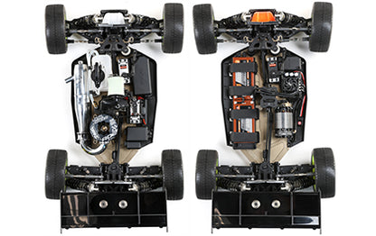 TLR 1/8 8IGHT-X/E 2.0 Combo 4X4 Nitro/Electric Race Buggy Kit