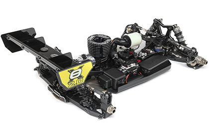 TLR 1/8 8IGHT-X/E 2.0 Combo 4X4 Nitro/Electric Race Buggy Kit