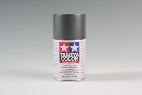 Tamiya TS Spray Paint TS-100 Semi Gloss Bright Gun Metal