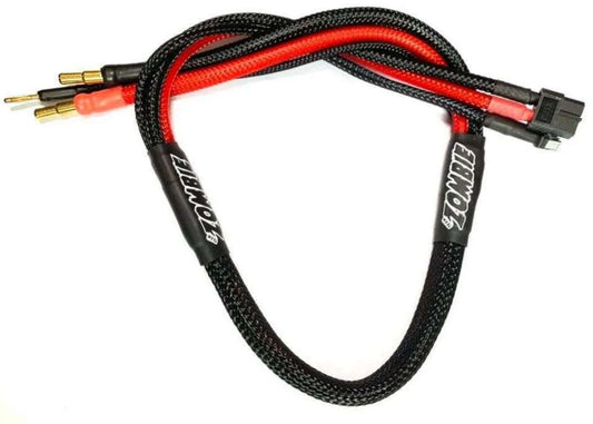 Team Zombie Charging Lead 4/5 XT (Red/Black)