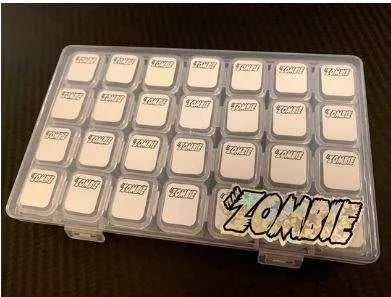 Zombie Ruler Team Zombie Lazer Engraved Ruler, 70 pcs w/ case – Skycraft Hobbies