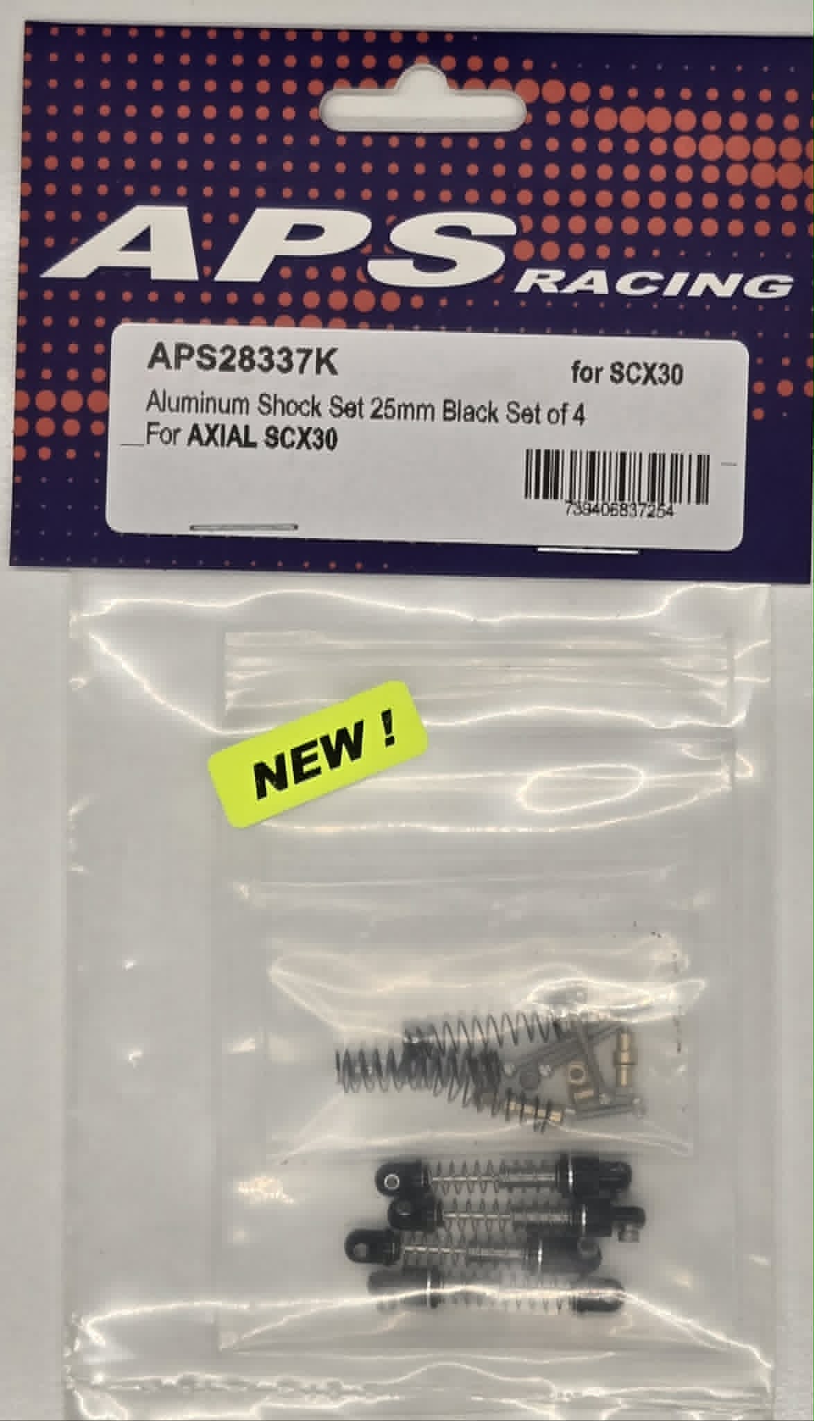 APS Aluminum Shock 25mm SCX30 (4)
