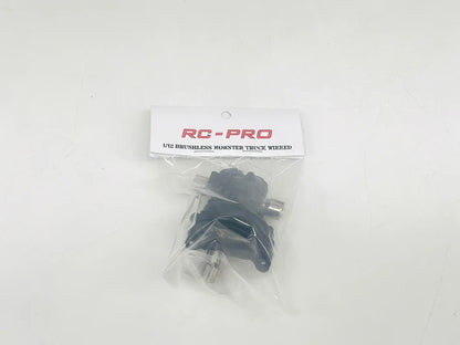 RC Pro 1/12 Wikked Bruhsless Rear Gear Box Assembly WIK15