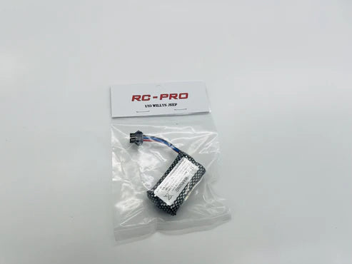 RC PRO 1:10 R/C Willys Jeep 7.4V 500mAh Li-ion Battery