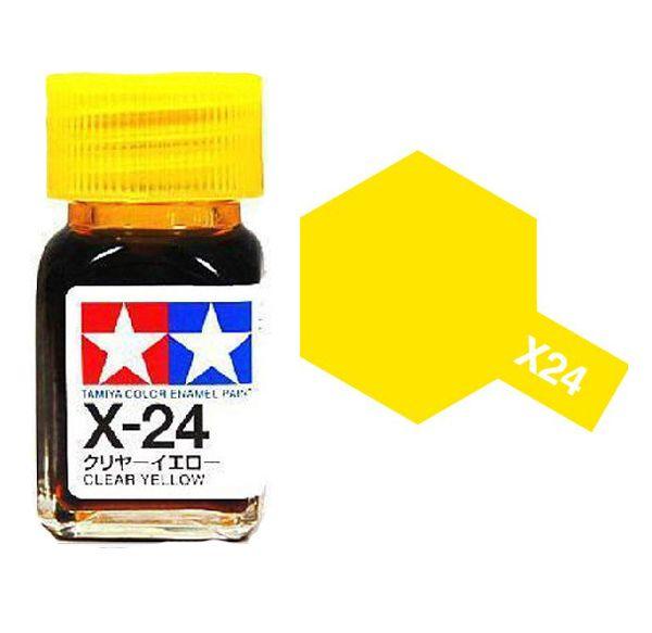 Tamiya Enemal Paint EX-24 Clear Yellow