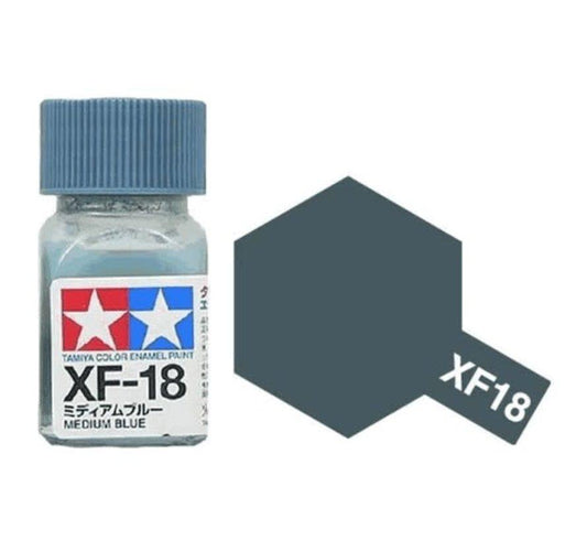 Tamiya Enemal Paint XF-18 Medium Blue