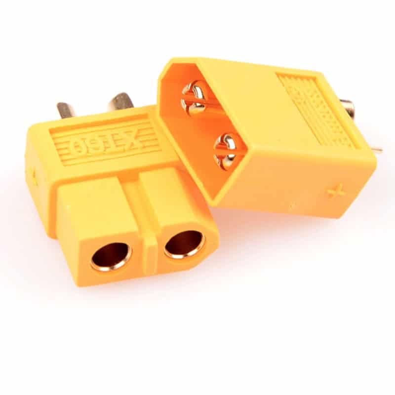 RaceTek XT60Connectors Pair (Yellow)