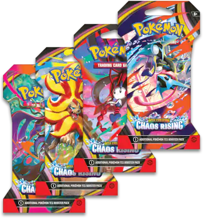 ** IN STORE PURCHASE ONLY** Pokemon TCG: ME04 Chaos Rising Sleeved Booster Pack