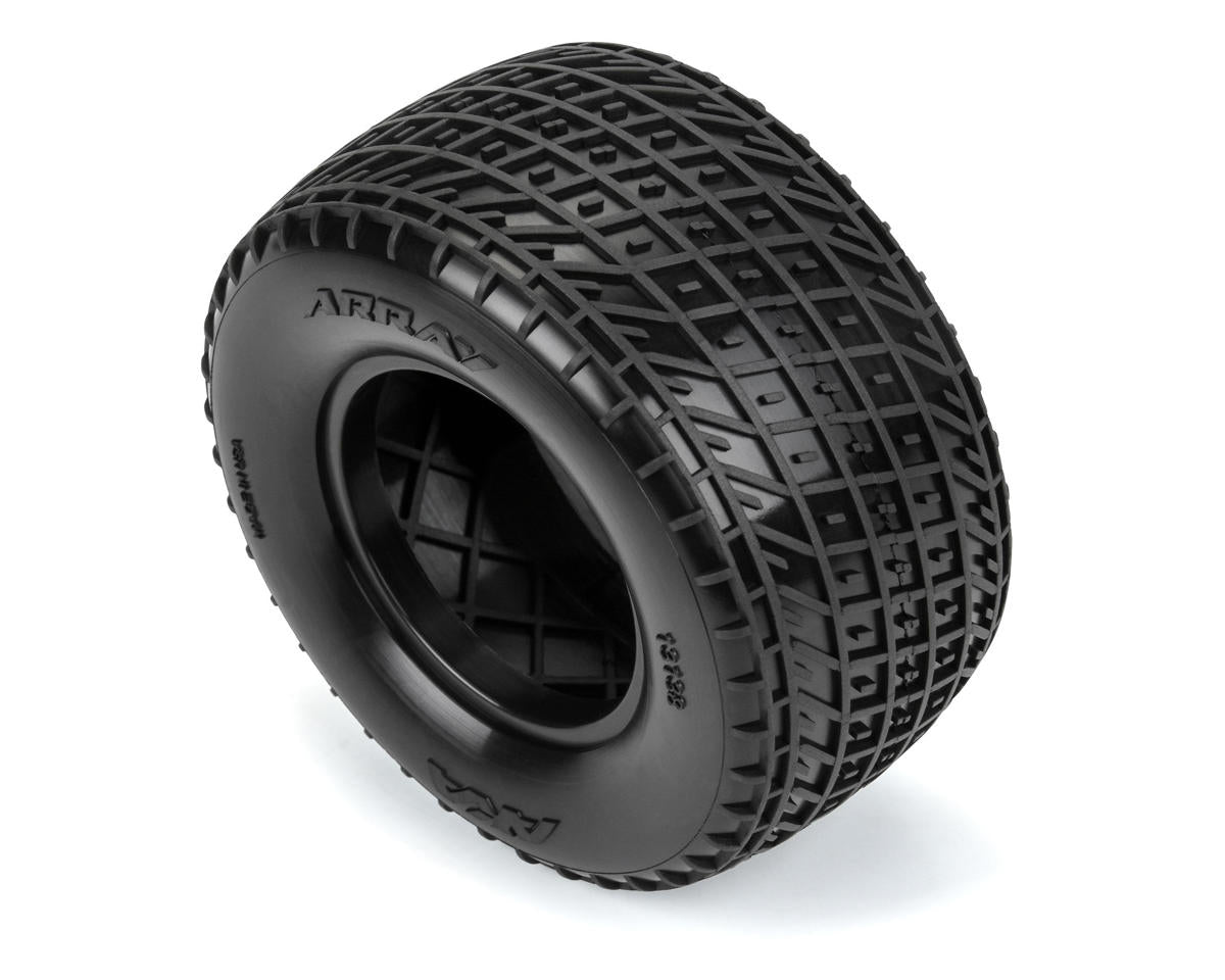 AKA Array 1.7"/2.2" Rear Buggy Dirt Oval Tires (2) (Clay)