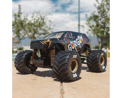 Arrma Gorgon Grom 4x4 1/16 RTR Brushed Monster Truck (Yellow) w/SLT2 2.4GHz Radio, Battery & Charger