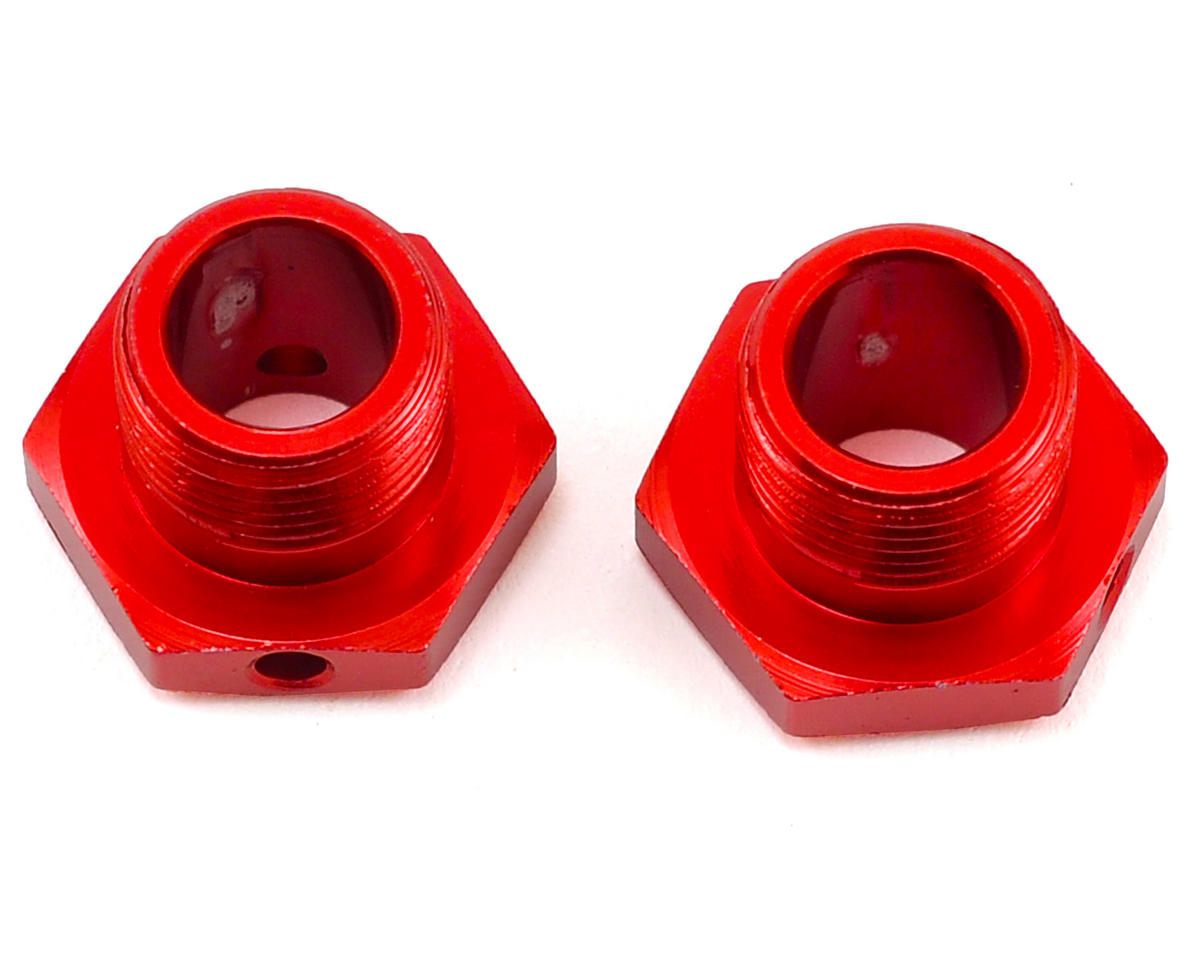 Arrma 13.6mm Aluminum Wheel Hex (Red) (2)