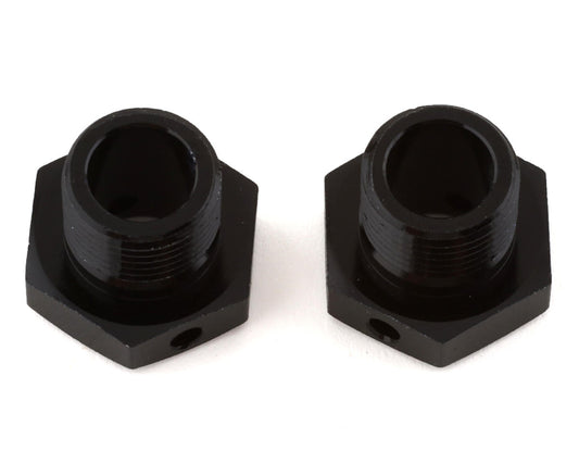 Arrma 17mm Aluminum Wheel Hex Black 14.6mm Thick (2)