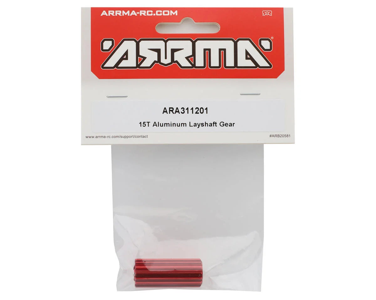 Arrma 15T Aluminum Layshaft Gear