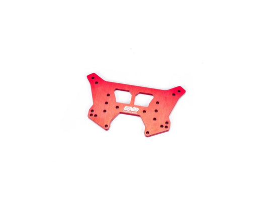 Arrma Rear Aluminum Shock Tower CNC 7075 T6 RS, Red: EXB
