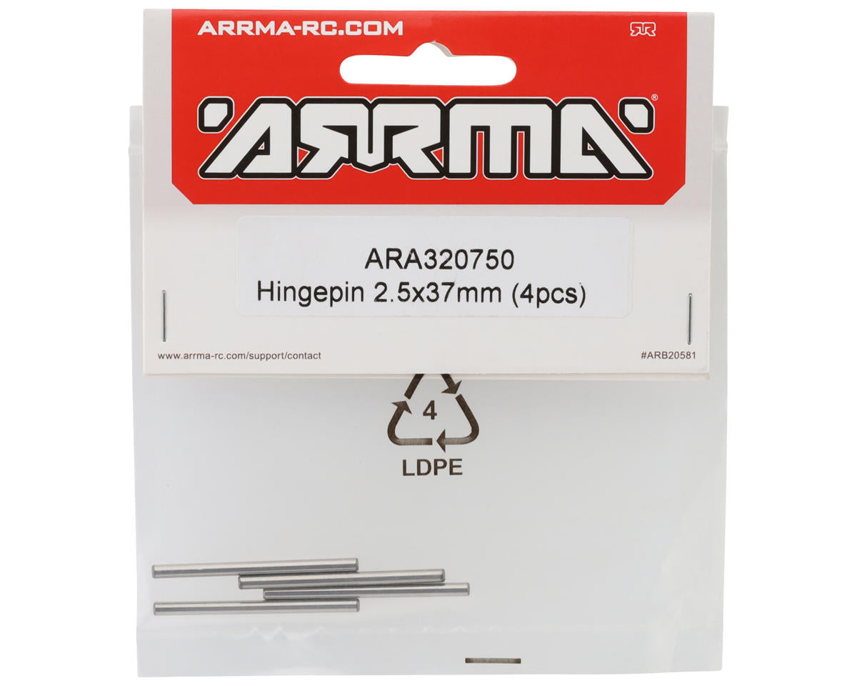 Arrma 2.5x37mm Hingepin (4)