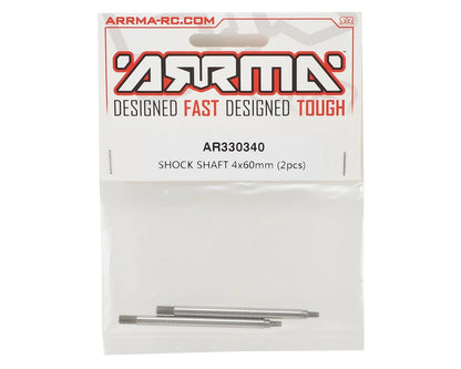 Arrma 4x60mm Nero Shock Shaft (2)