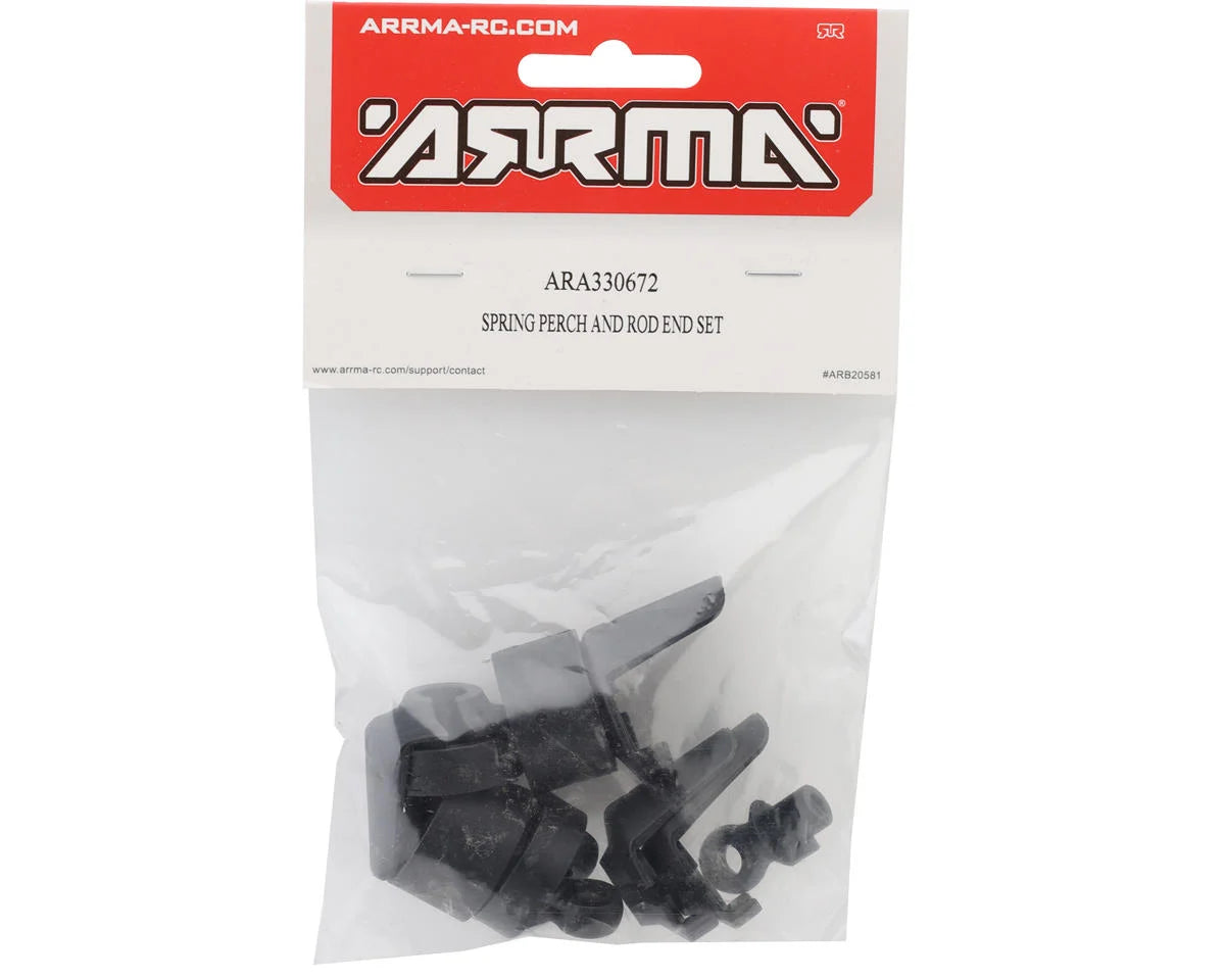 Arrma Spring Perch & Rod End Set