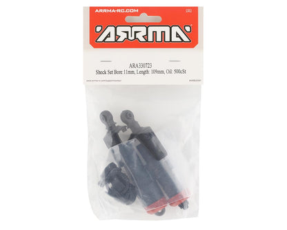 Arrma Vorteks 3S BLX Rear Shock Set (2) (109mm)