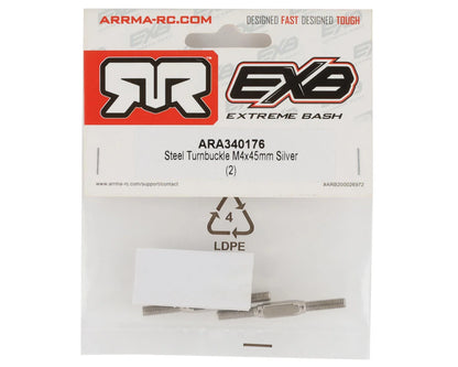 Arrma 4x45mm Steel Turnbuckle (2)