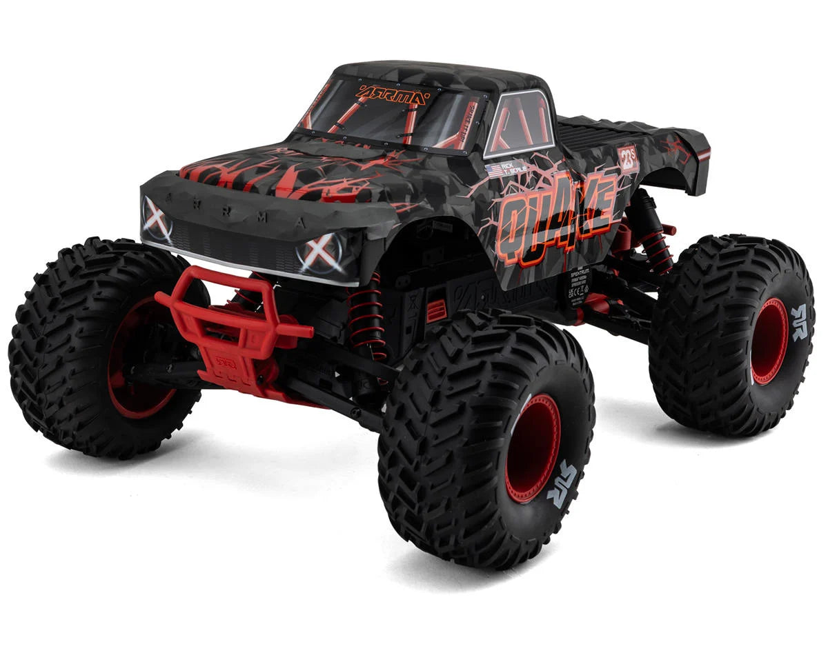 Arrma 1/10 Quake 223S DSC 2wd RTR Brushless Monster Truck