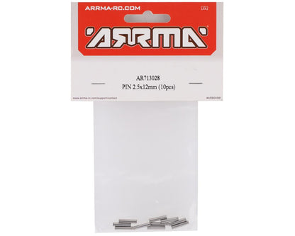 Arrma 2.5x12mm Pin Set (10)